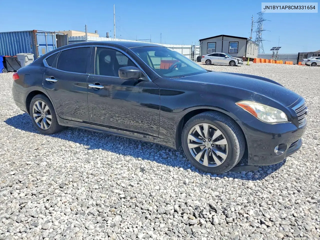 2012 Infiniti M37 Base VIN: JN1BY1AP8CM331654 Lot: 60500416