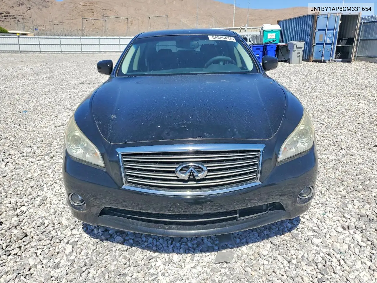 2012 Infiniti M37 Base VIN: JN1BY1AP8CM331654 Lot: 60500416