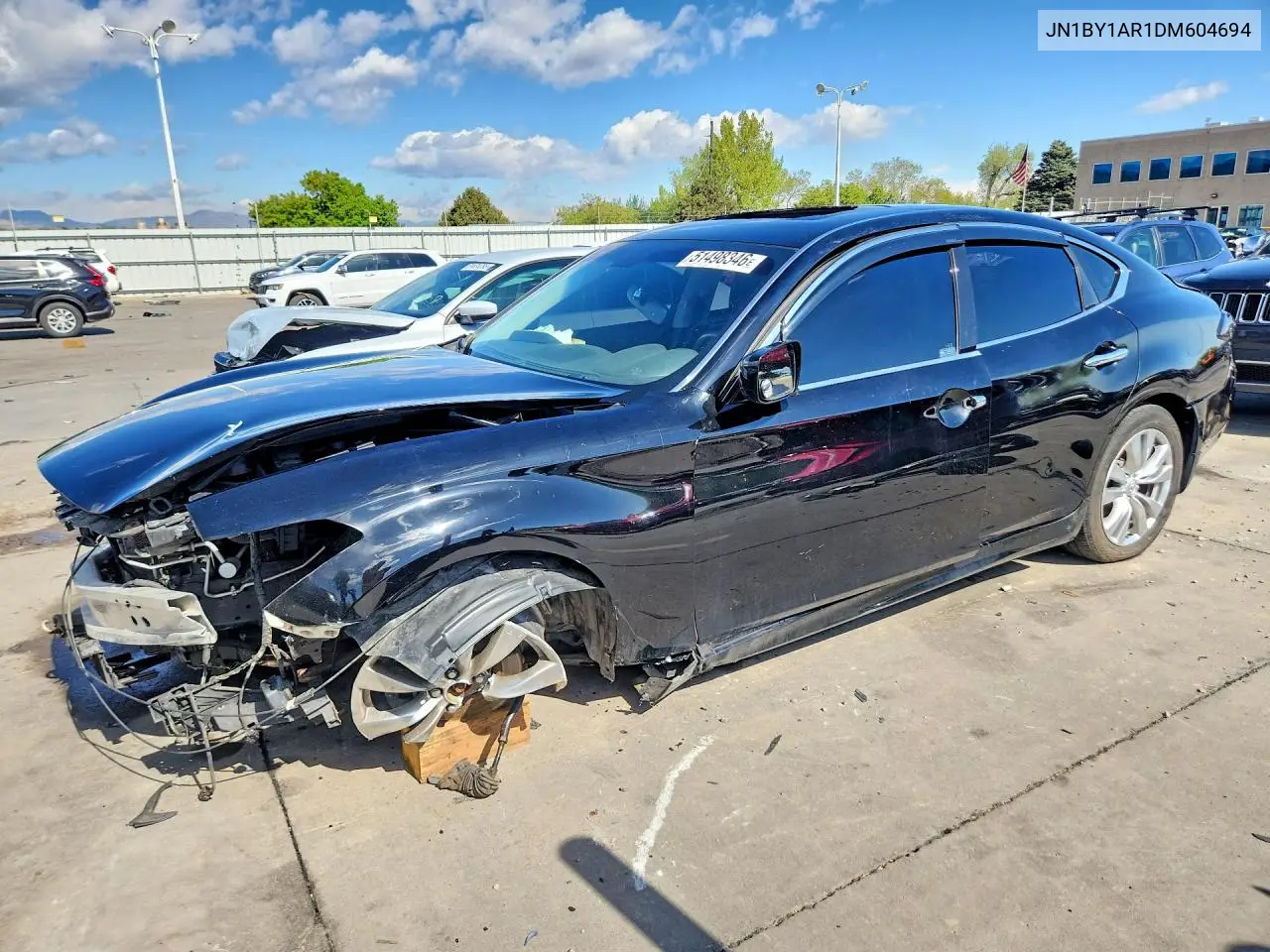 2013 Infiniti M37 X VIN: JN1BY1AR1DM604694 Lot: 51498346