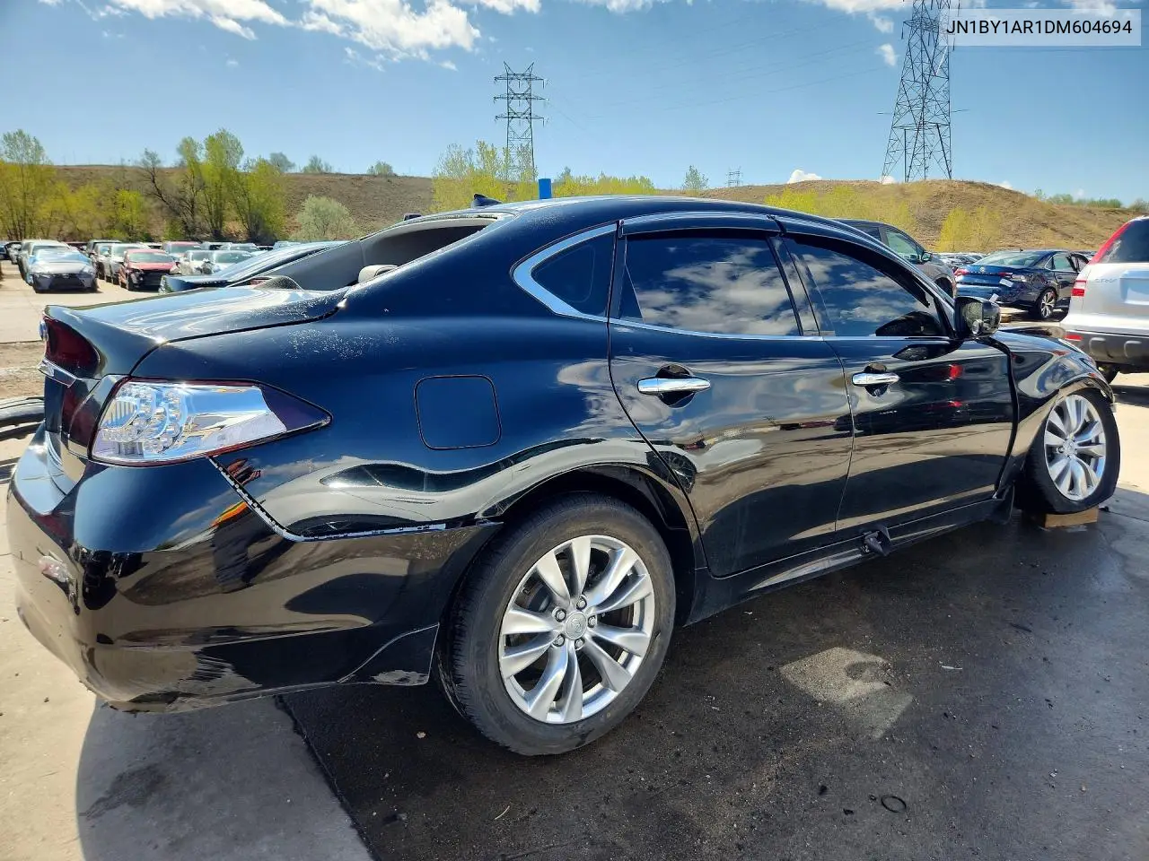2013 Infiniti M37 X VIN: JN1BY1AR1DM604694 Lot: 51498346