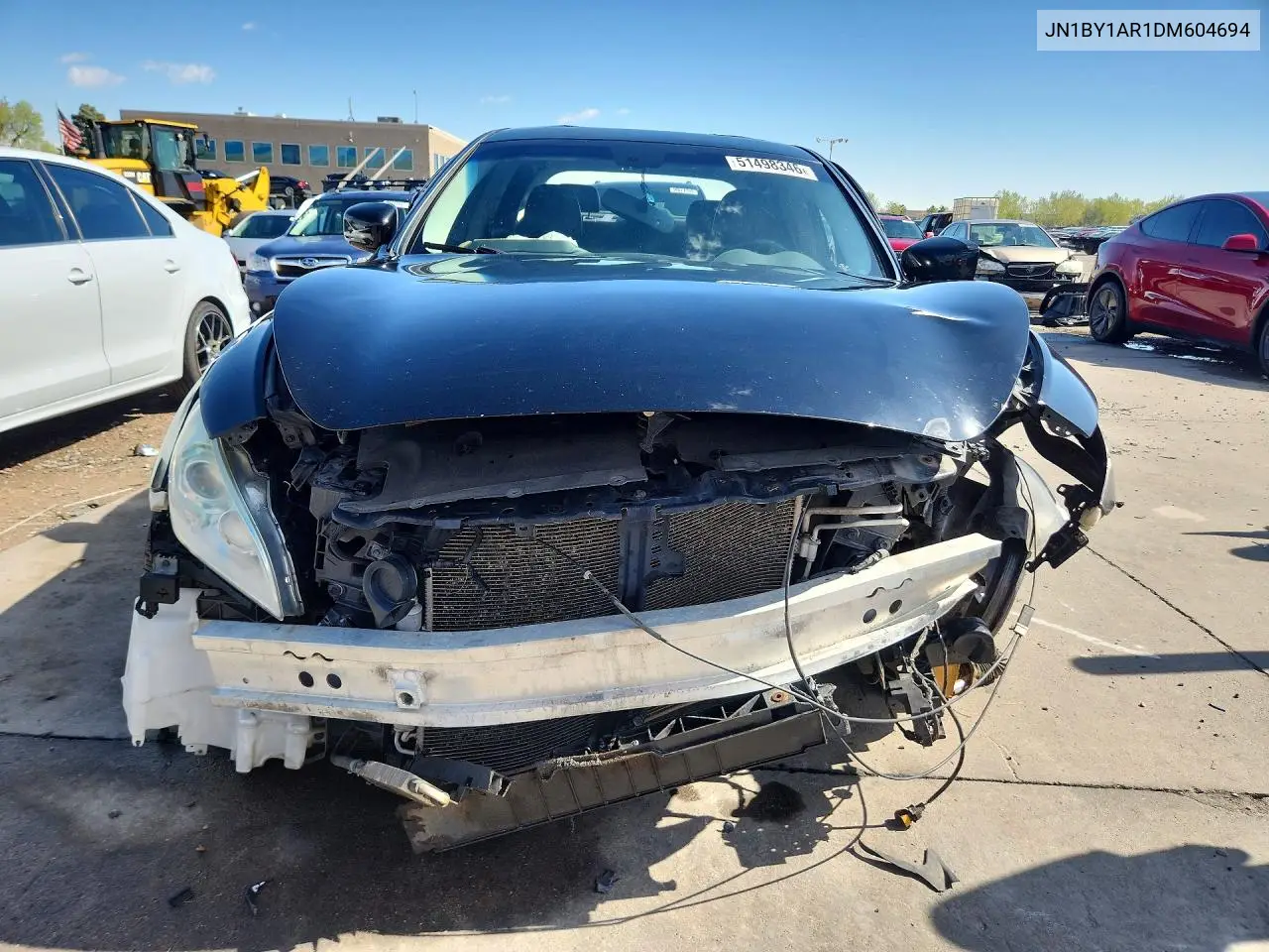 2013 Infiniti M37 X VIN: JN1BY1AR1DM604694 Lot: 51498346