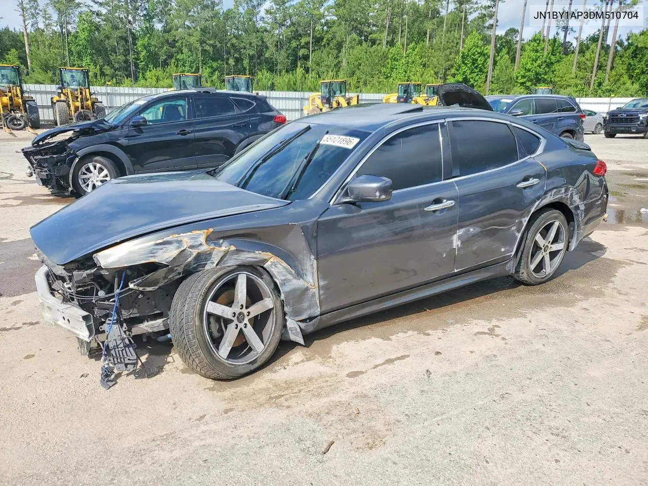 2013 Infiniti M37 Base VIN: JN1BY1AP3DM510704 Lot: 55121896