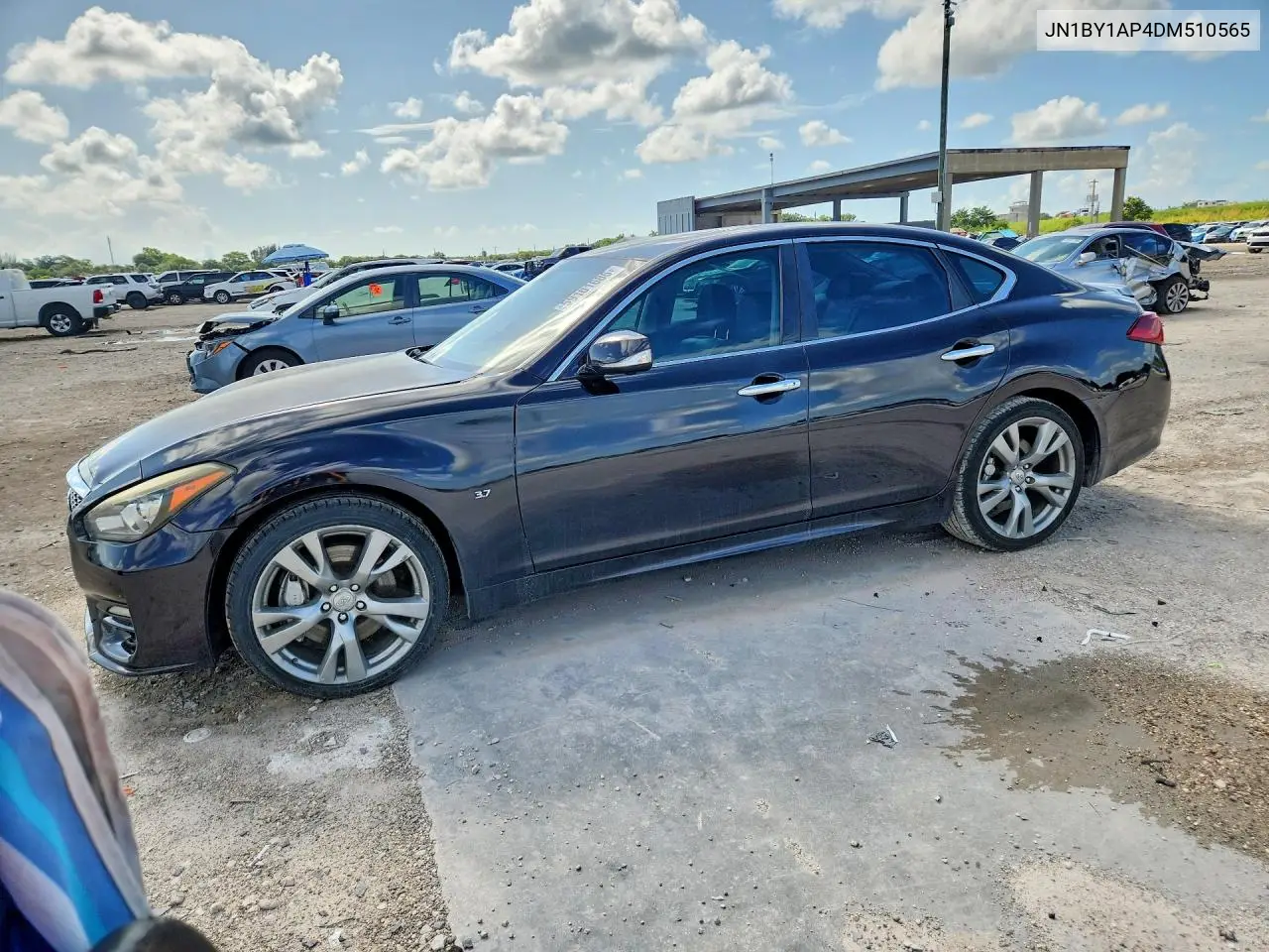 2013 Infiniti M37 Base VIN: JN1BY1AP4DM510565 Lot: 59101686
