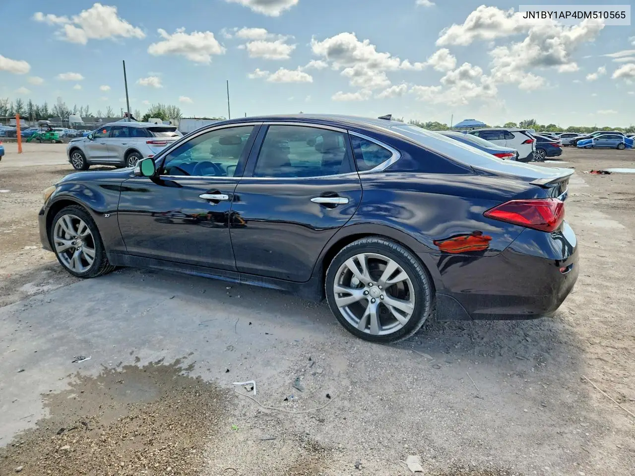 2013 Infiniti M37 Base VIN: JN1BY1AP4DM510565 Lot: 59101686