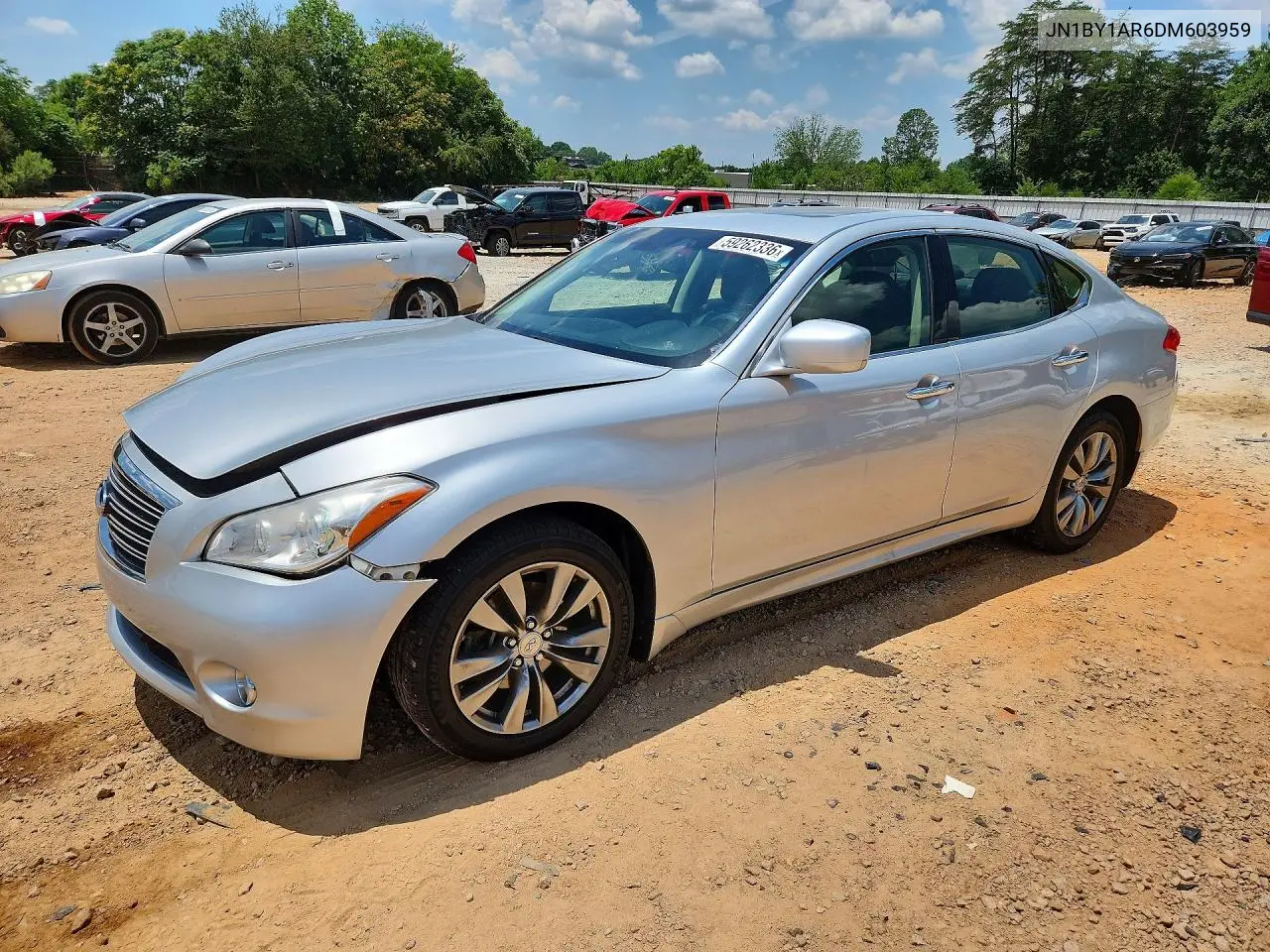 2013 Infiniti M37 X VIN: JN1BY1AR6DM603959 Lot: 59262336