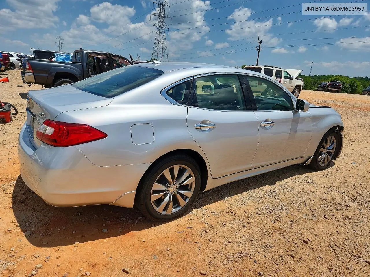 2013 Infiniti M37 X VIN: JN1BY1AR6DM603959 Lot: 59262336