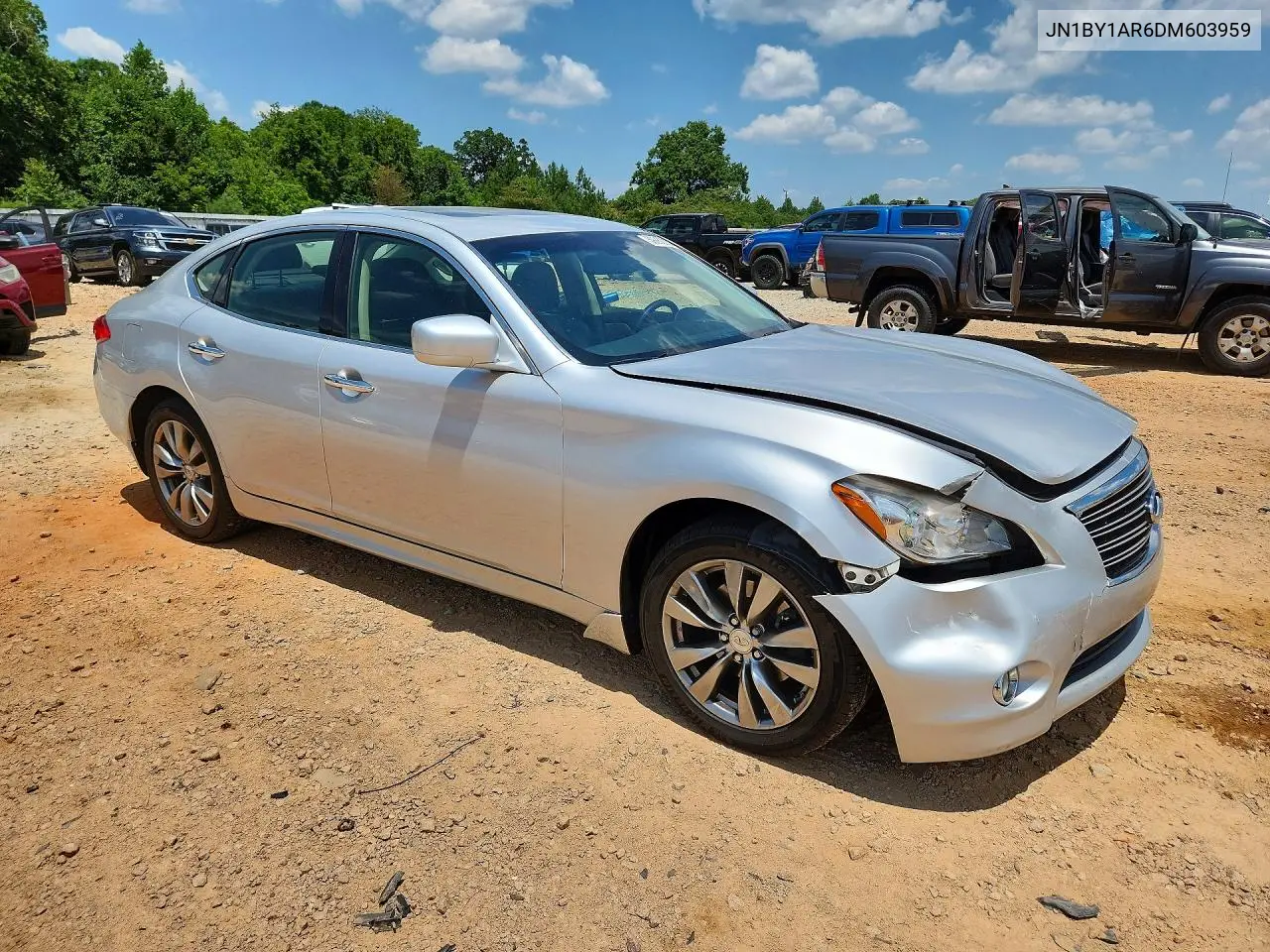 2013 Infiniti M37 X VIN: JN1BY1AR6DM603959 Lot: 59262336
