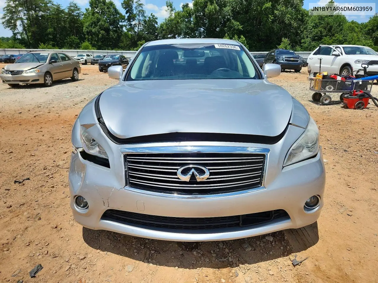 2013 Infiniti M37 X VIN: JN1BY1AR6DM603959 Lot: 59262336