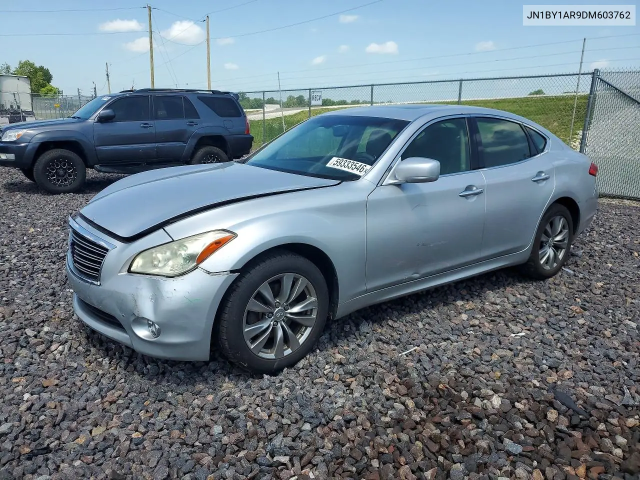 2013 Infiniti M37 X VIN: JN1BY1AR9DM603762 Lot: 59333546