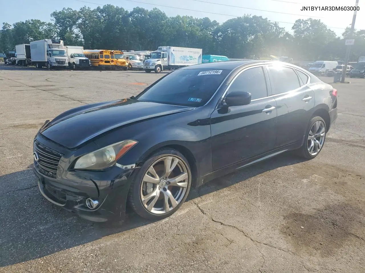 2013 Infiniti M37 X VIN: JN1BY1AR3DM603000 Lot: 60712196