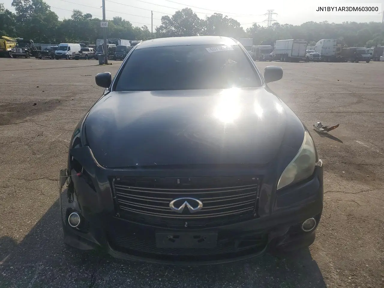 2013 Infiniti M37 X VIN: JN1BY1AR3DM603000 Lot: 60712196