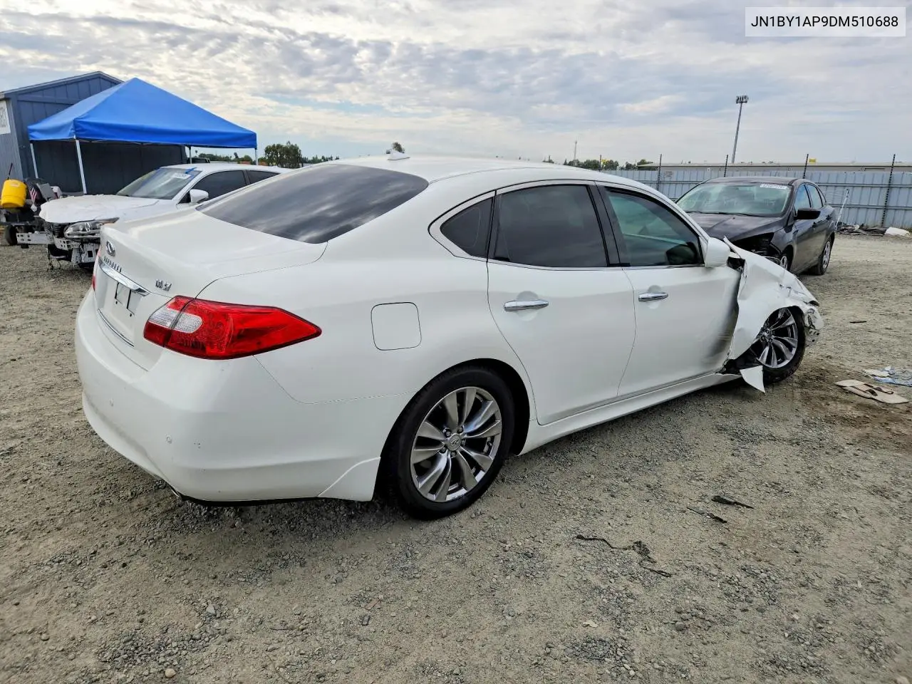 2013 Infiniti M37 Base VIN: JN1BY1AP9DM510688 Lot: 60800086