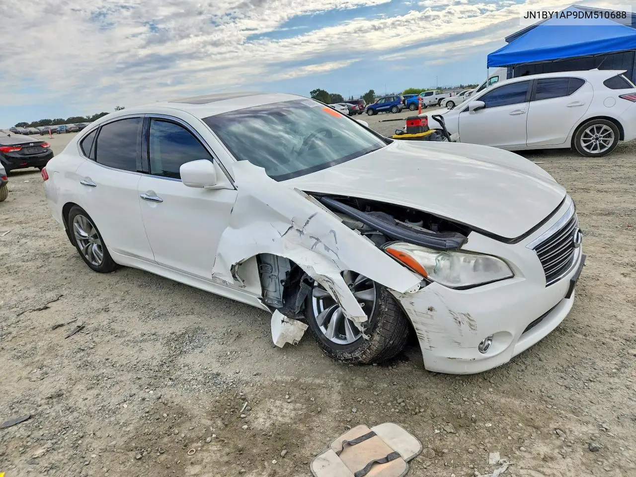 2013 Infiniti M37 Base VIN: JN1BY1AP9DM510688 Lot: 60800086