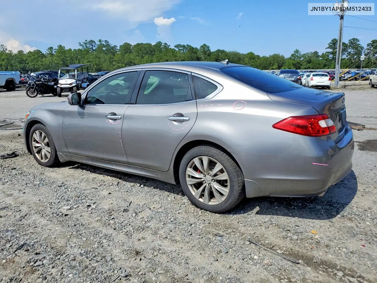 2013 Infiniti M37 Base VIN: JN1BY1AP8DM512433 Lot: 60924416