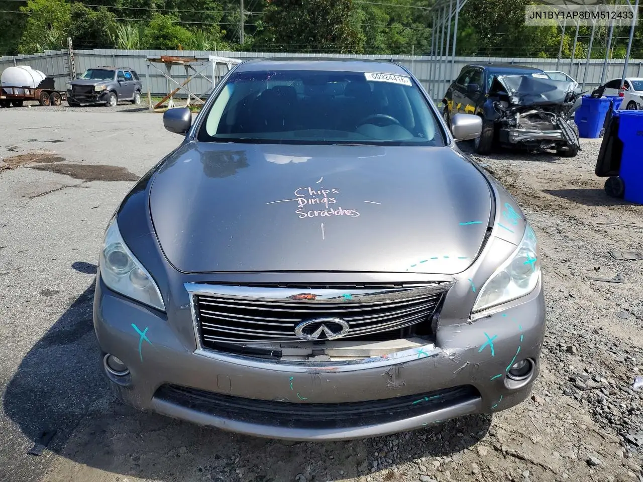 2013 Infiniti M37 Base VIN: JN1BY1AP8DM512433 Lot: 60924416