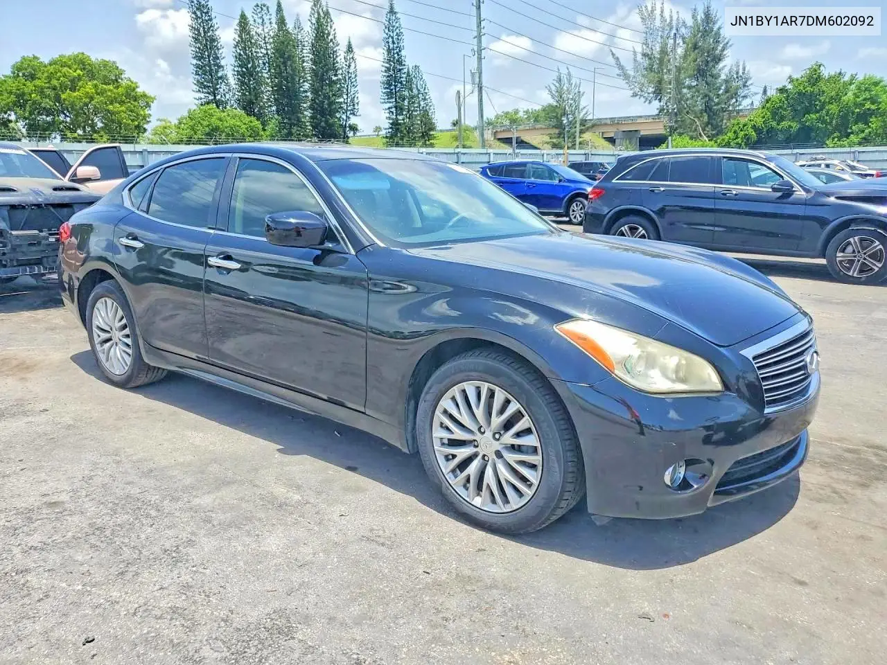 2013 Infiniti M37 VIN: JN1BY1AR7DM602092 Lot: 61117546