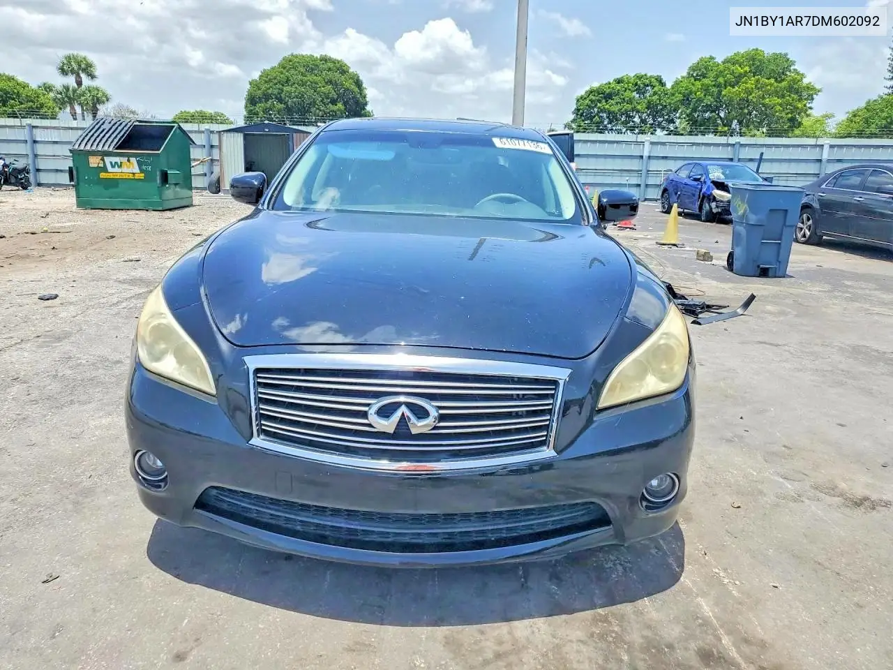 2013 Infiniti M37 VIN: JN1BY1AR7DM602092 Lot: 61117546