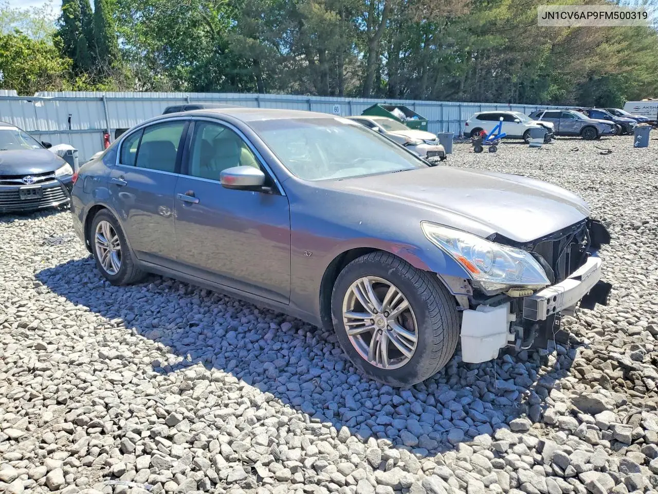 2015 Infiniti Q40 Base VIN: JN1CV6AP9FM500319 Lot: 47459956