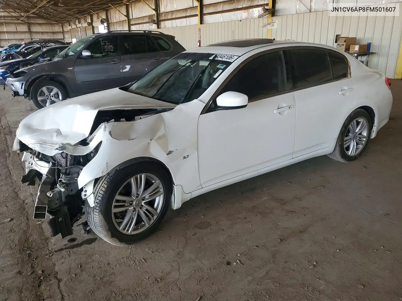 2015 Infiniti Q40 Base VIN: JN1CV6AP8FM501607 Lot: 54346106