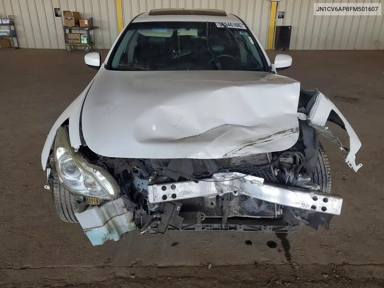 2015 Infiniti Q40 Base VIN: JN1CV6AP8FM501607 Lot: 54346106