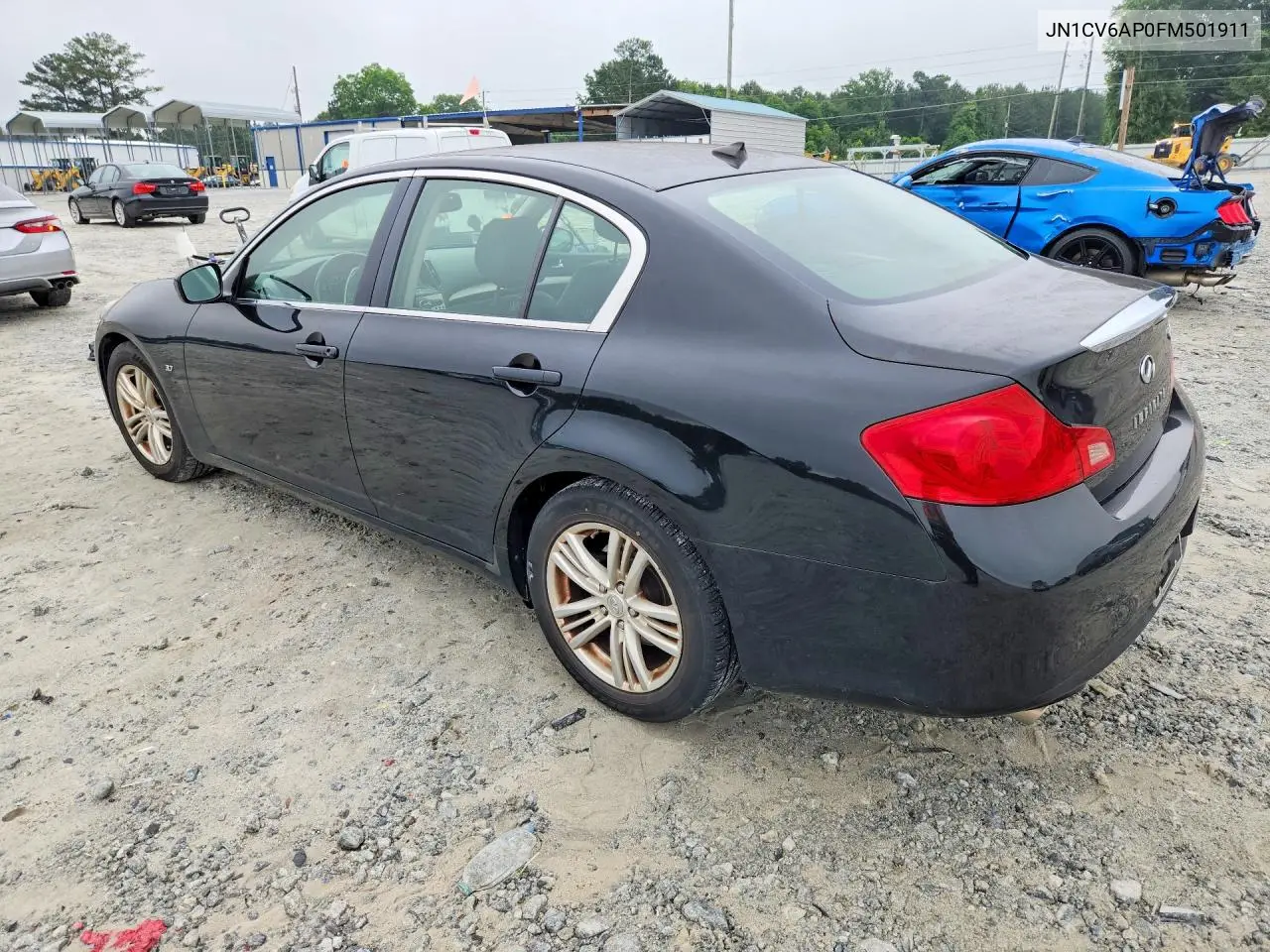 2015 Infiniti Q40 Base VIN: JN1CV6AP0FM501911 Lot: 55253676