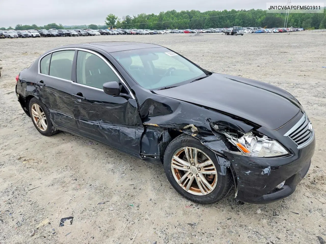 2015 Infiniti Q40 Base VIN: JN1CV6AP0FM501911 Lot: 55253676