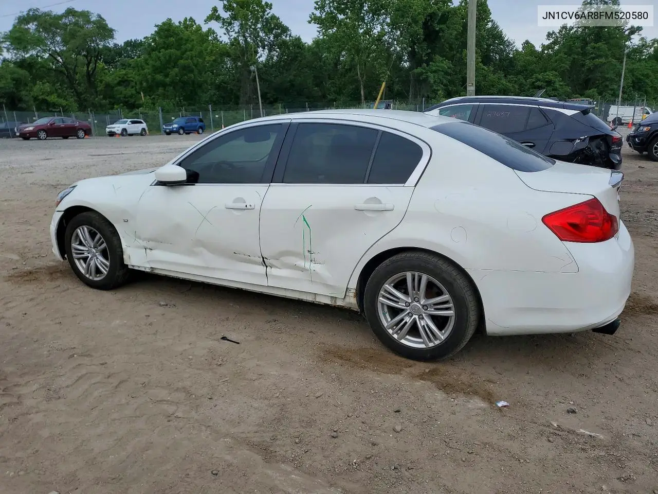2015 Infiniti Q40 Base VIN: JN1CV6AR8FM520580 Lot: 56417116