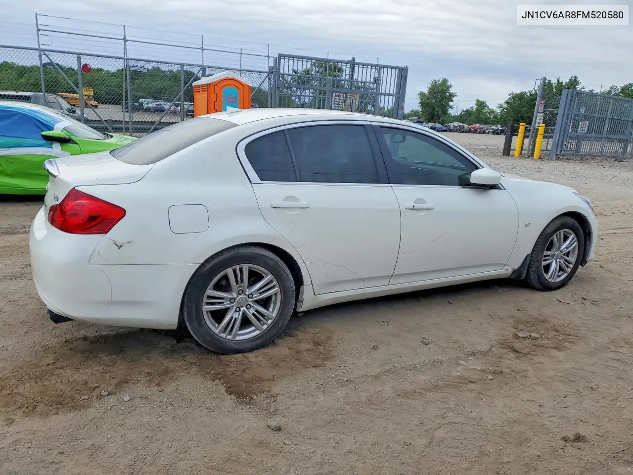 2015 Infiniti Q40 Base VIN: JN1CV6AR8FM520580 Lot: 56417116
