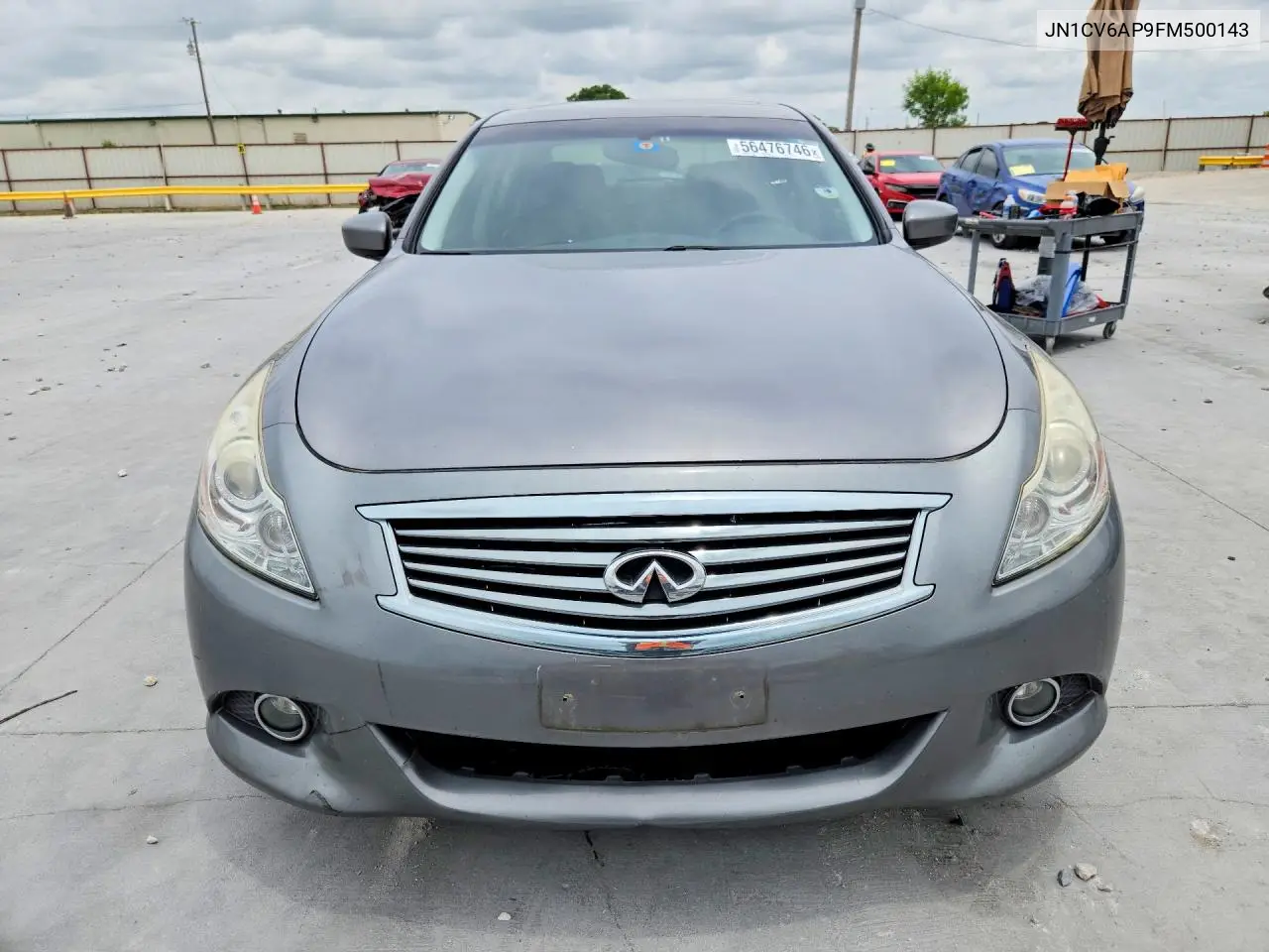 2015 Infiniti Q40 Base VIN: JN1CV6AP9FM500143 Lot: 56476746