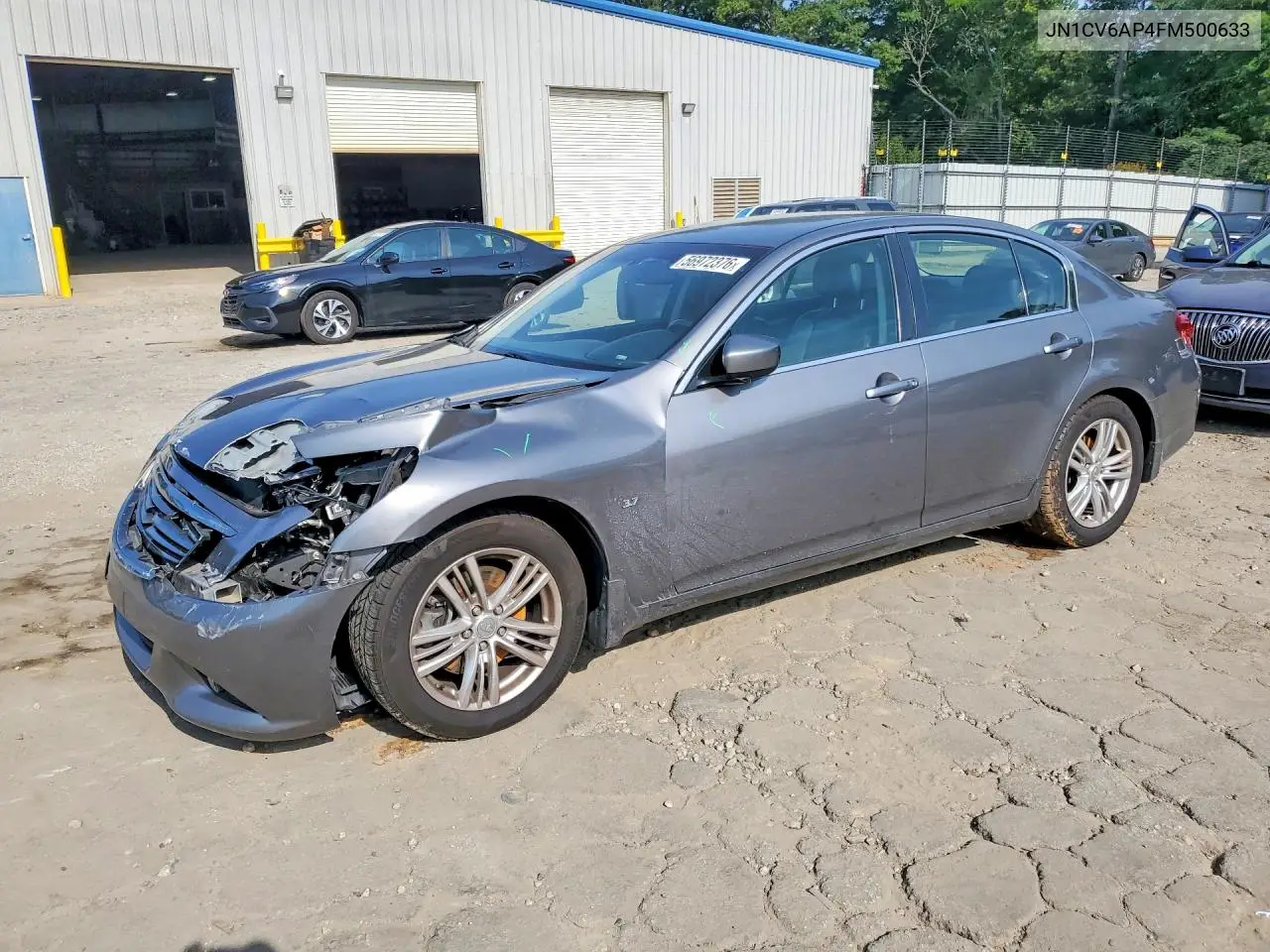 2015 Infiniti Q40 Base VIN: JN1CV6AP4FM500633 Lot: 56972376