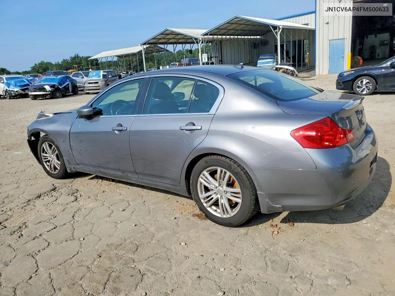 2015 Infiniti Q40 Base VIN: JN1CV6AP4FM500633 Lot: 56972376