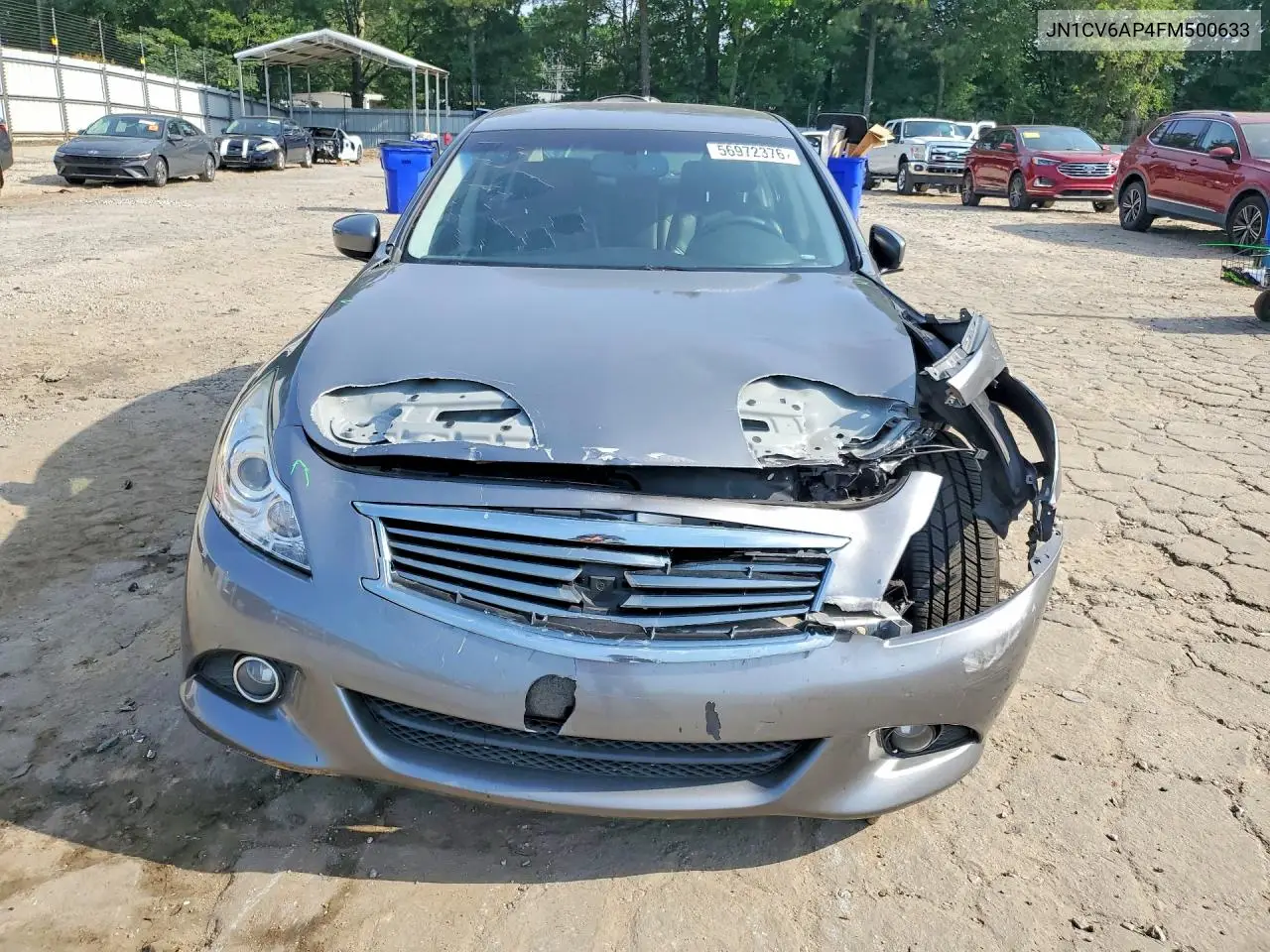 2015 Infiniti Q40 Base VIN: JN1CV6AP4FM500633 Lot: 56972376