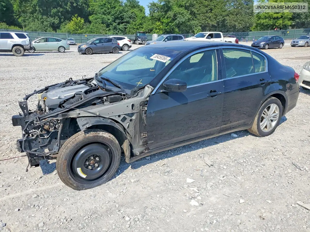 2015 Infiniti Q40 Base VIN: JN1CV6AR8FM650312 Lot: 58459366