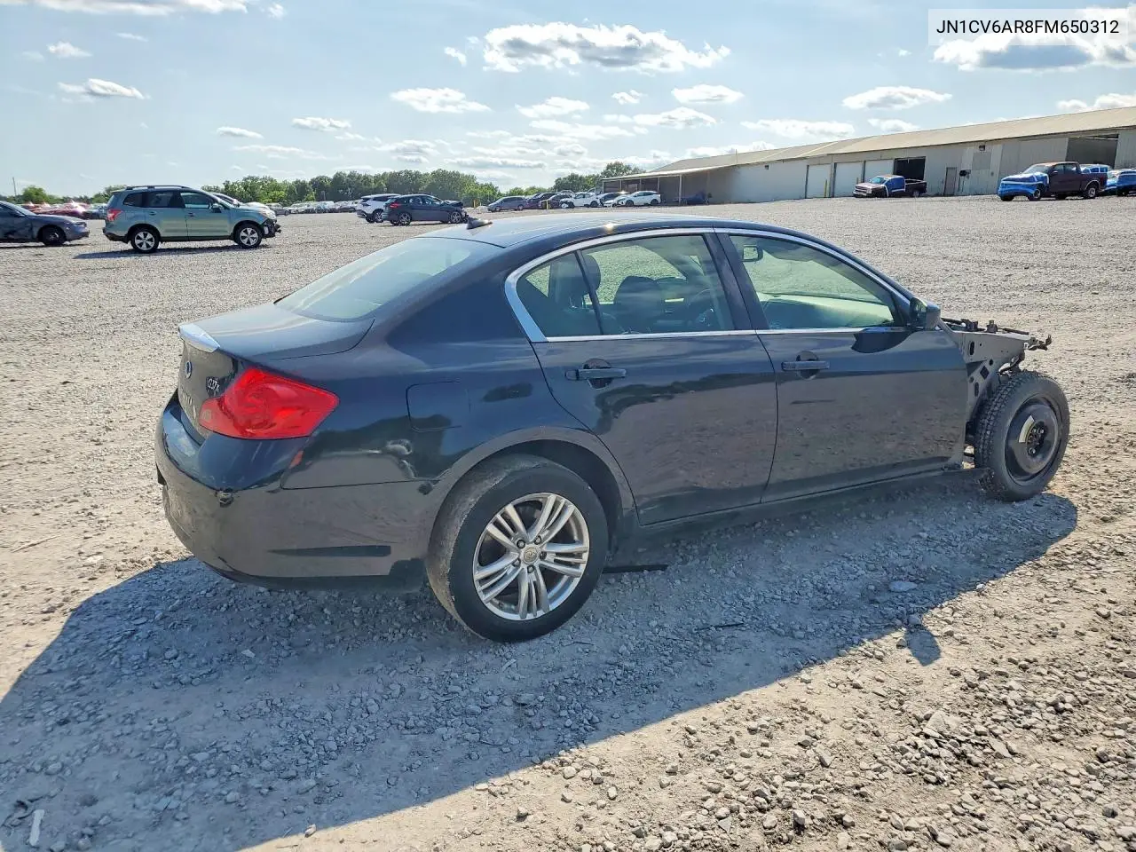2015 Infiniti Q40 Base VIN: JN1CV6AR8FM650312 Lot: 58459366