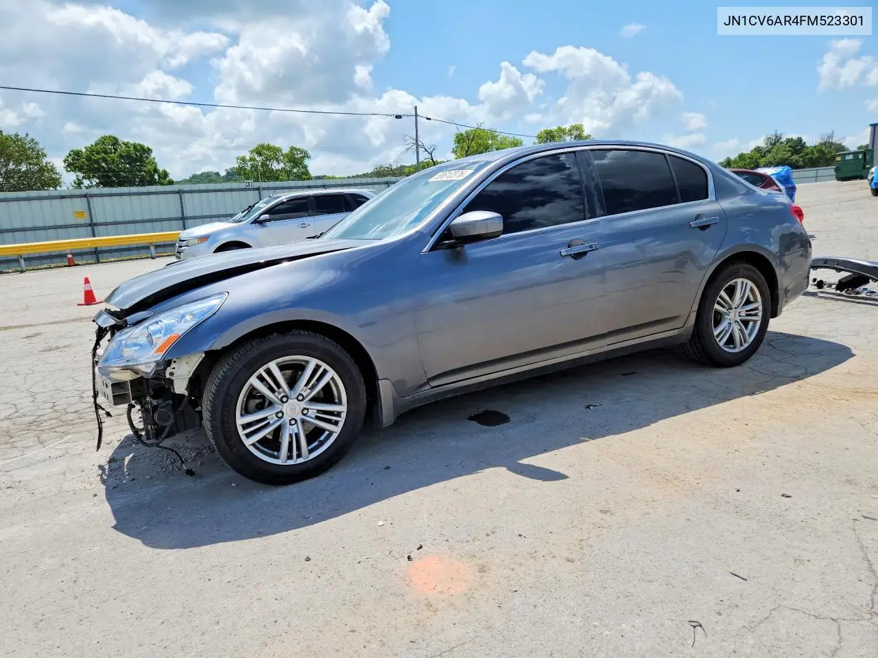 2015 Infiniti Q40 Base VIN: JN1CV6AR4FM523301 Lot: 58612376