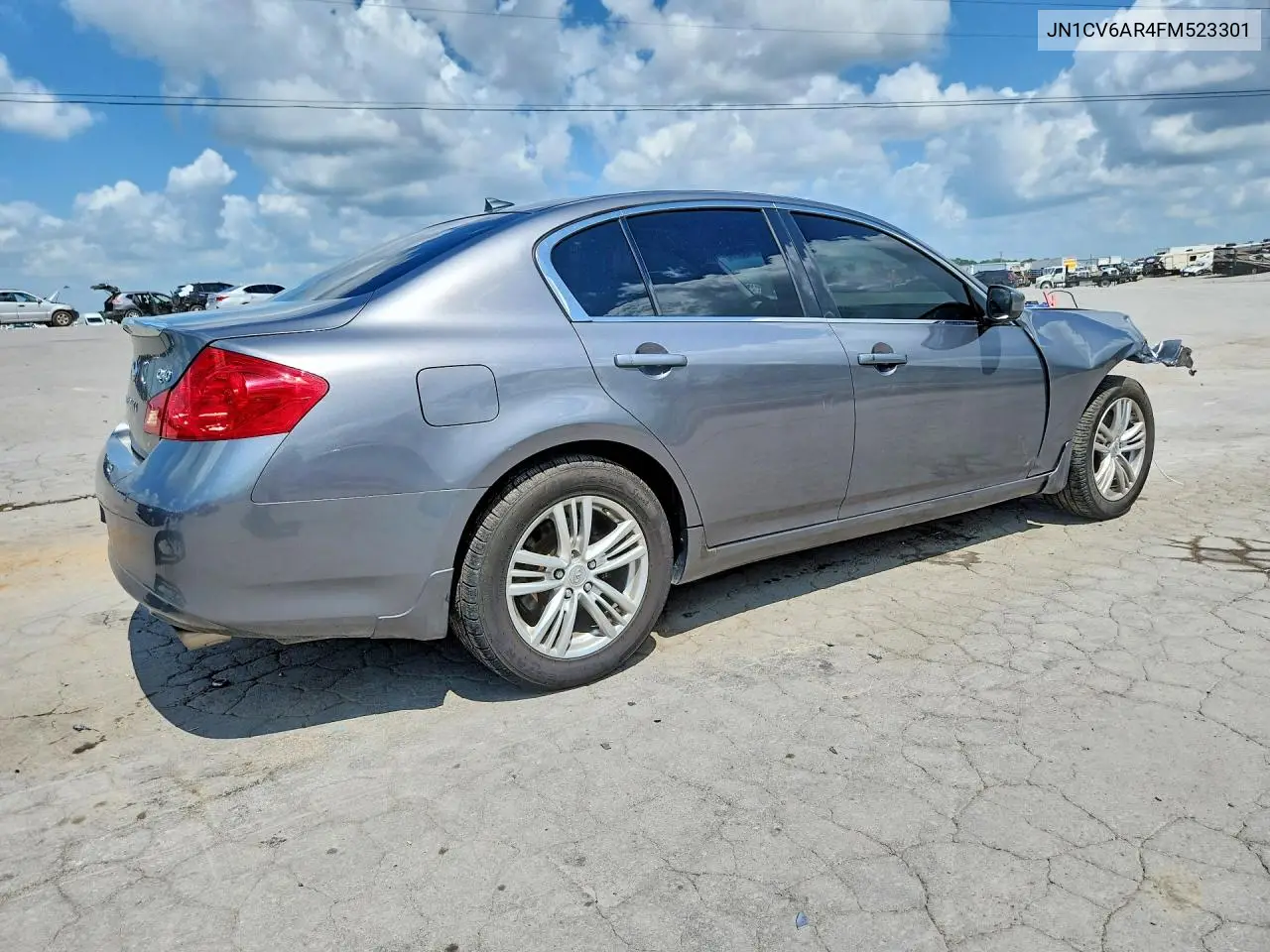 2015 Infiniti Q40 Base VIN: JN1CV6AR4FM523301 Lot: 58612376