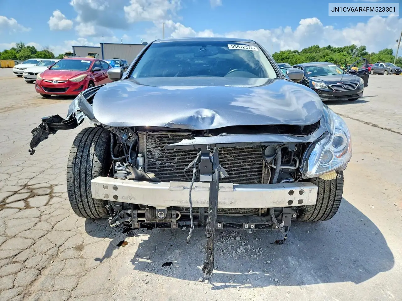 2015 Infiniti Q40 Base VIN: JN1CV6AR4FM523301 Lot: 58612376