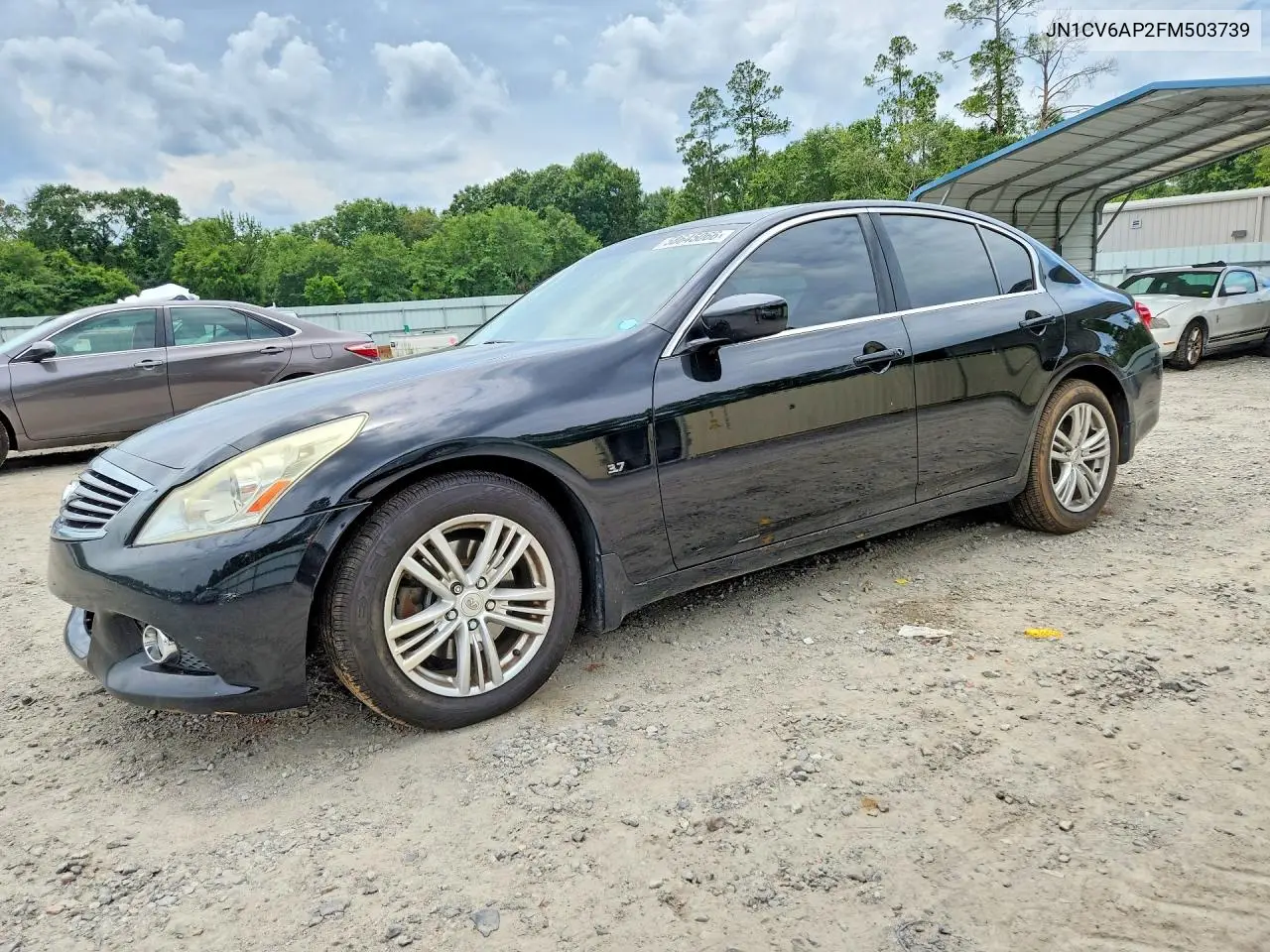 2015 Infiniti Q40 Base VIN: JN1CV6AP2FM503739 Lot: 58645066