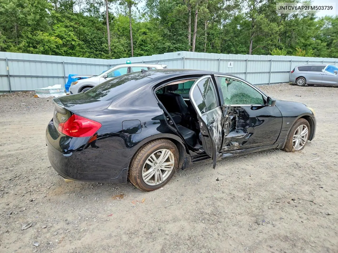2015 Infiniti Q40 Base VIN: JN1CV6AP2FM503739 Lot: 58645066