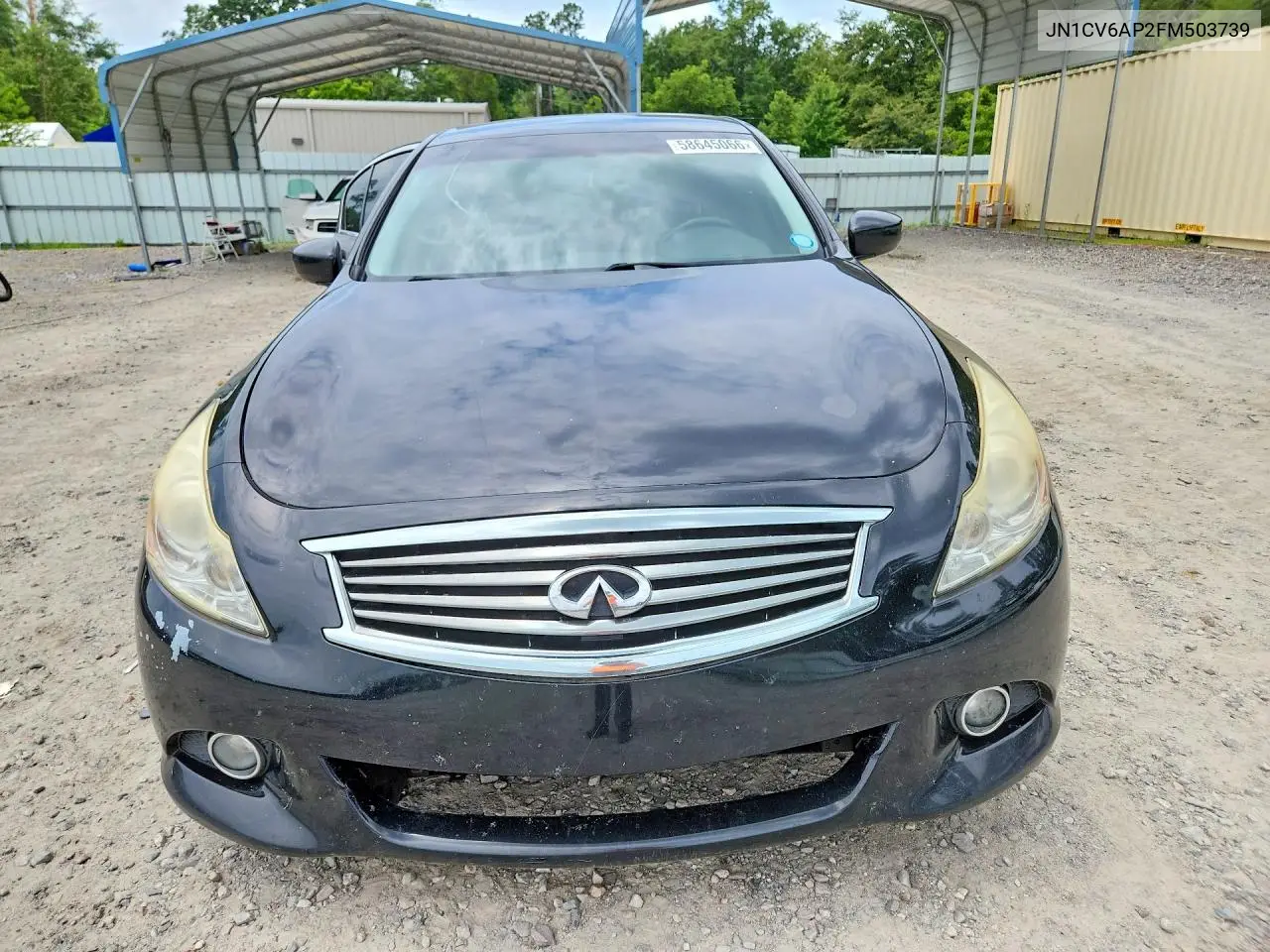2015 Infiniti Q40 Base VIN: JN1CV6AP2FM503739 Lot: 58645066