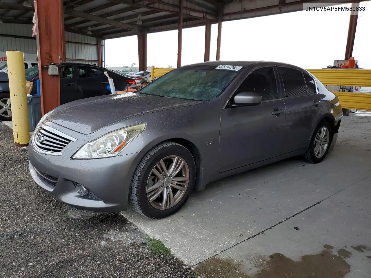 2015 Infiniti Q40 Base VIN: JN1CV6AP5FM580833 Lot: 59138366