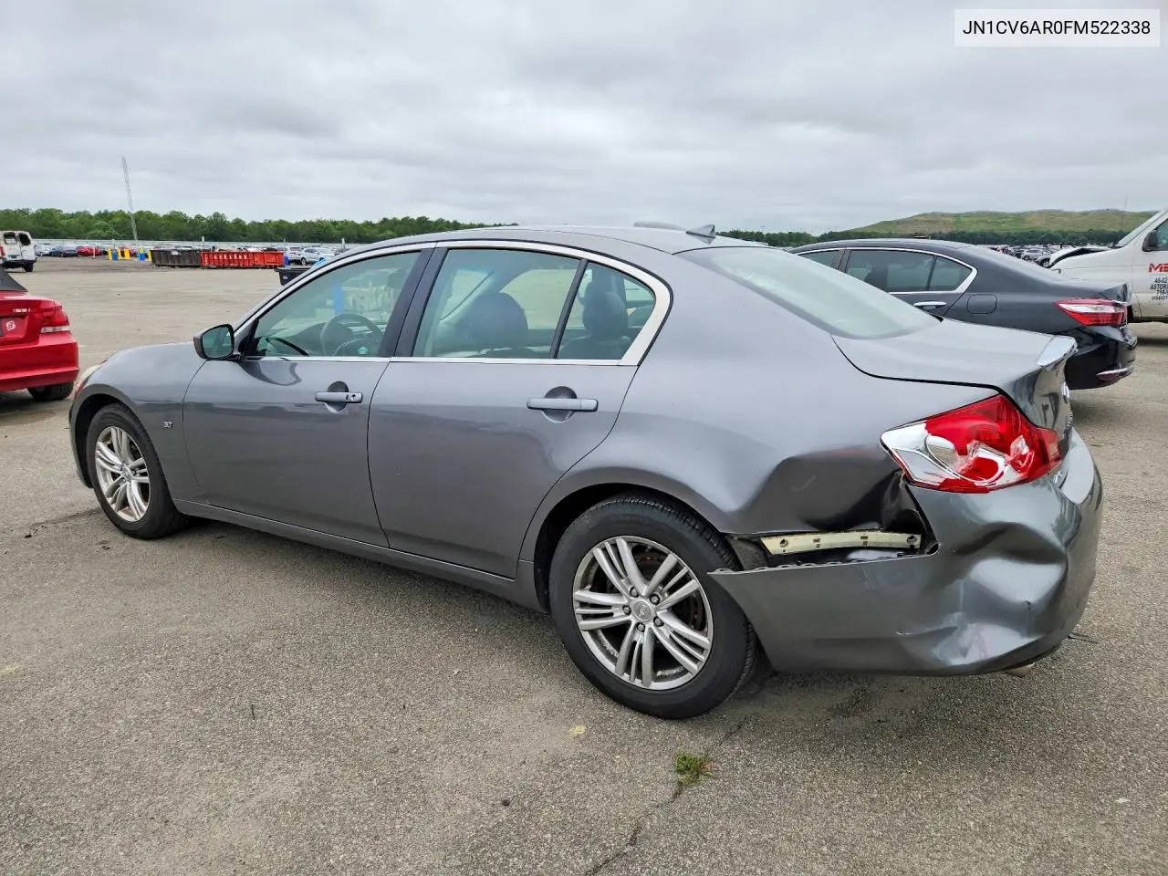 2015 Infiniti Q40 Base VIN: JN1CV6AR0FM522338 Lot: 59708906