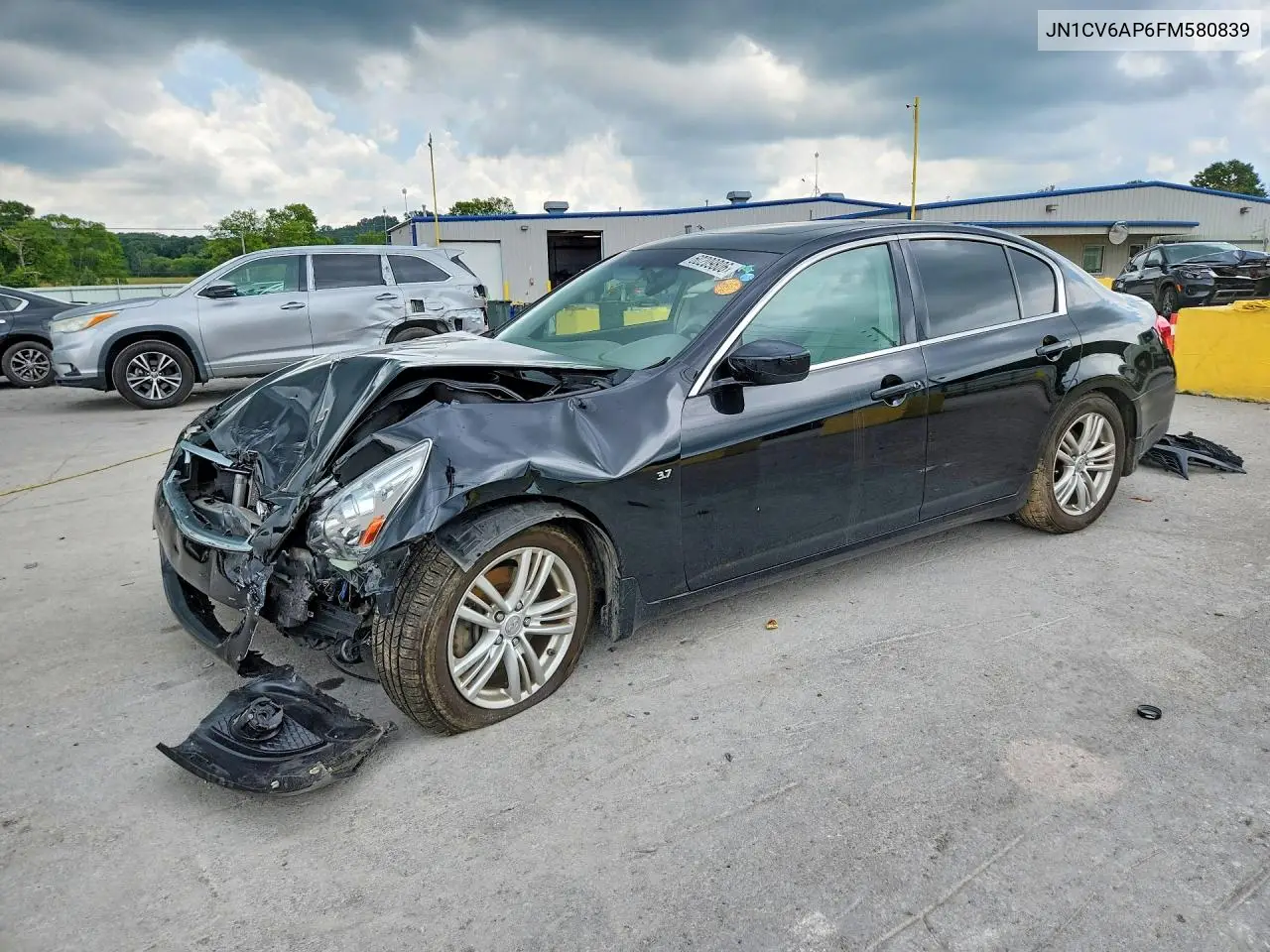 2015 Infiniti Q40 Base VIN: JN1CV6AP6FM580839 Lot: 60209806