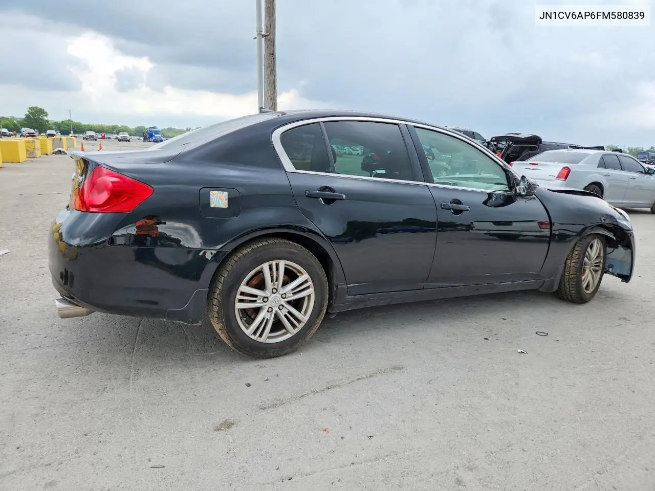 2015 Infiniti Q40 Base VIN: JN1CV6AP6FM580839 Lot: 60209806