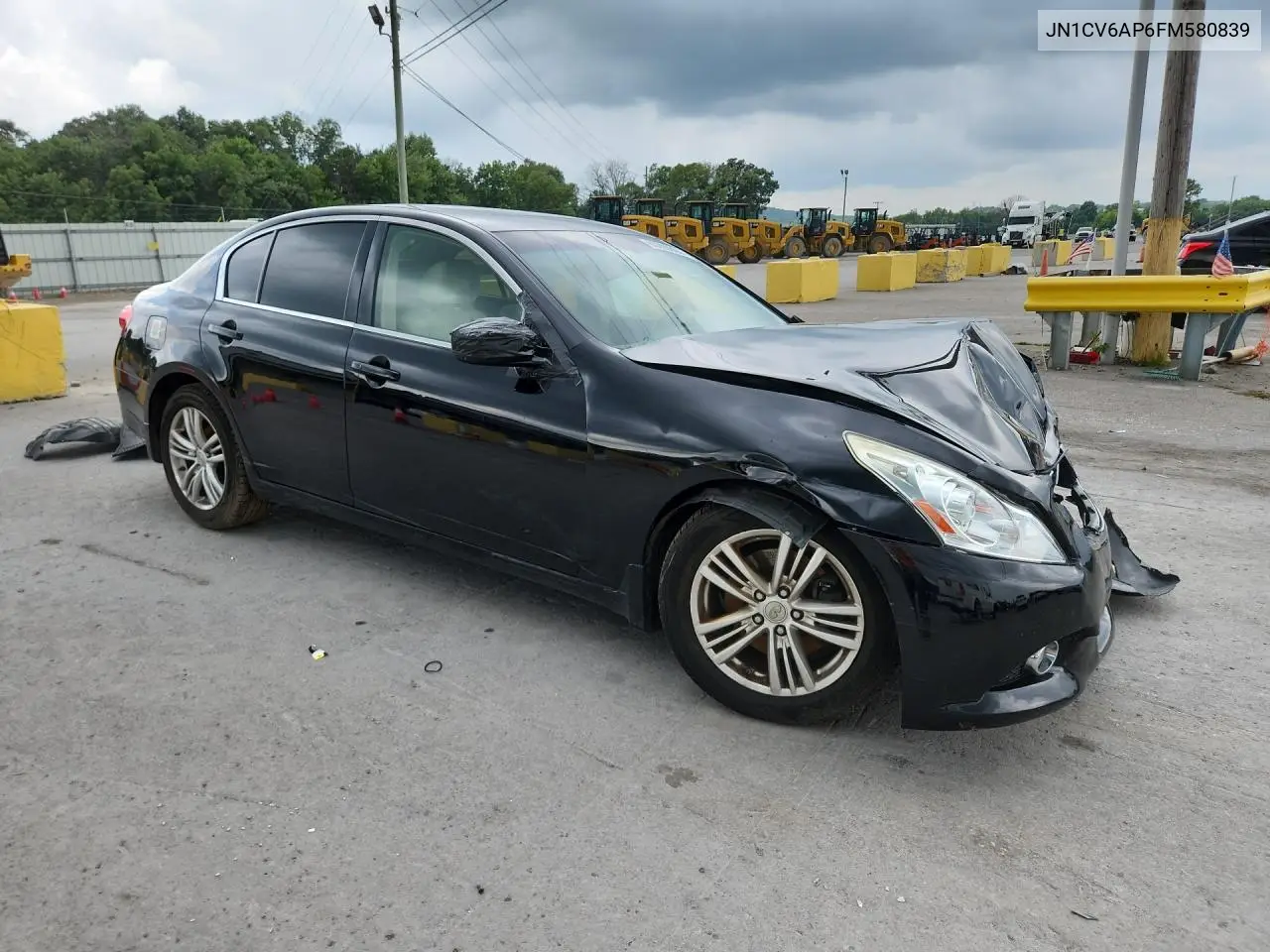 2015 Infiniti Q40 Base VIN: JN1CV6AP6FM580839 Lot: 60209806