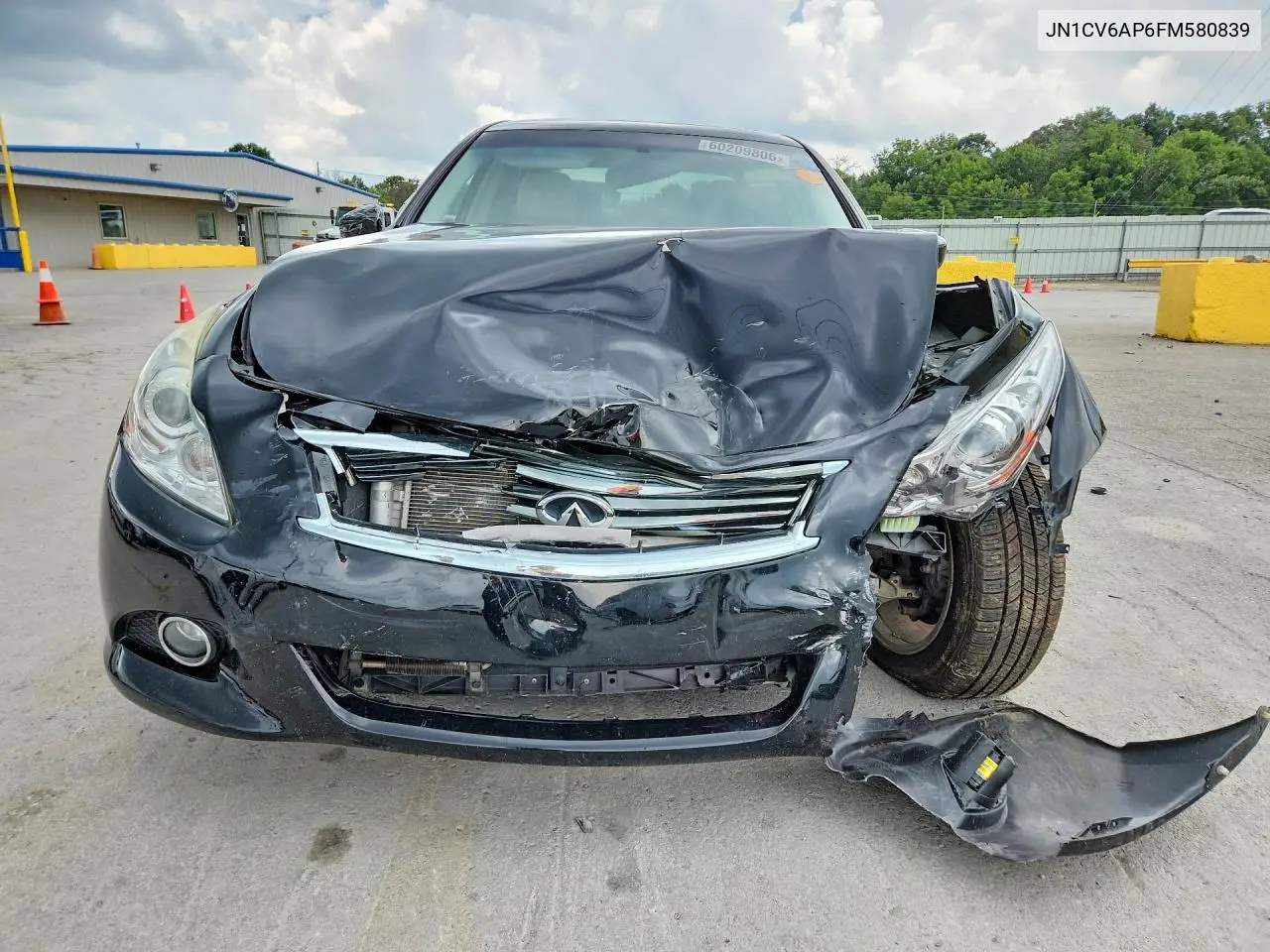 2015 Infiniti Q40 Base VIN: JN1CV6AP6FM580839 Lot: 60209806