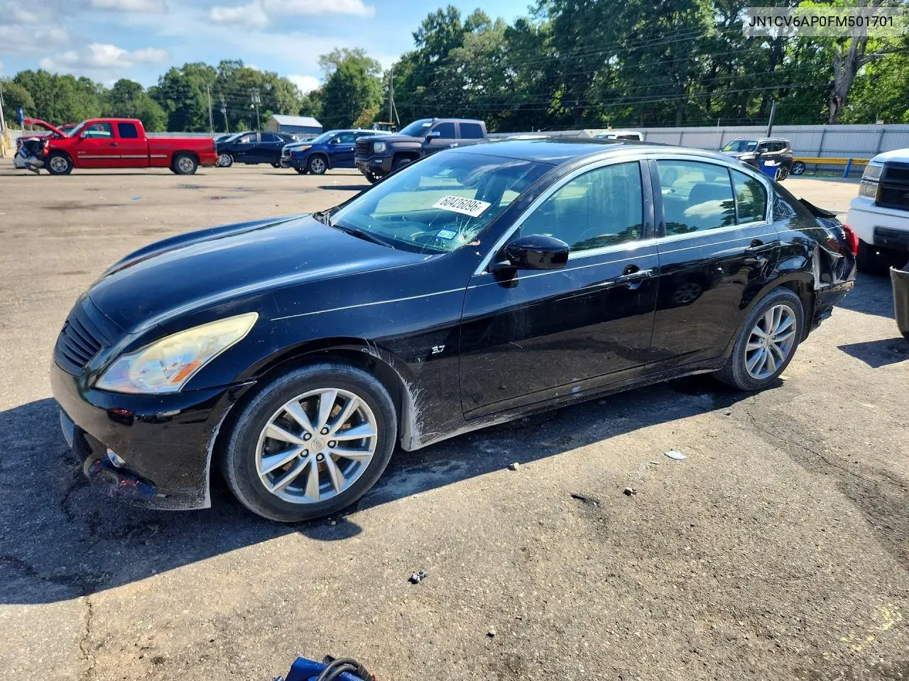 2015 Infiniti Q40 VIN: JN1CV6AP0FM501701 Lot: 60426096