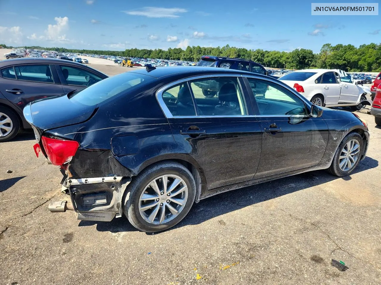 2015 Infiniti Q40 VIN: JN1CV6AP0FM501701 Lot: 60426096