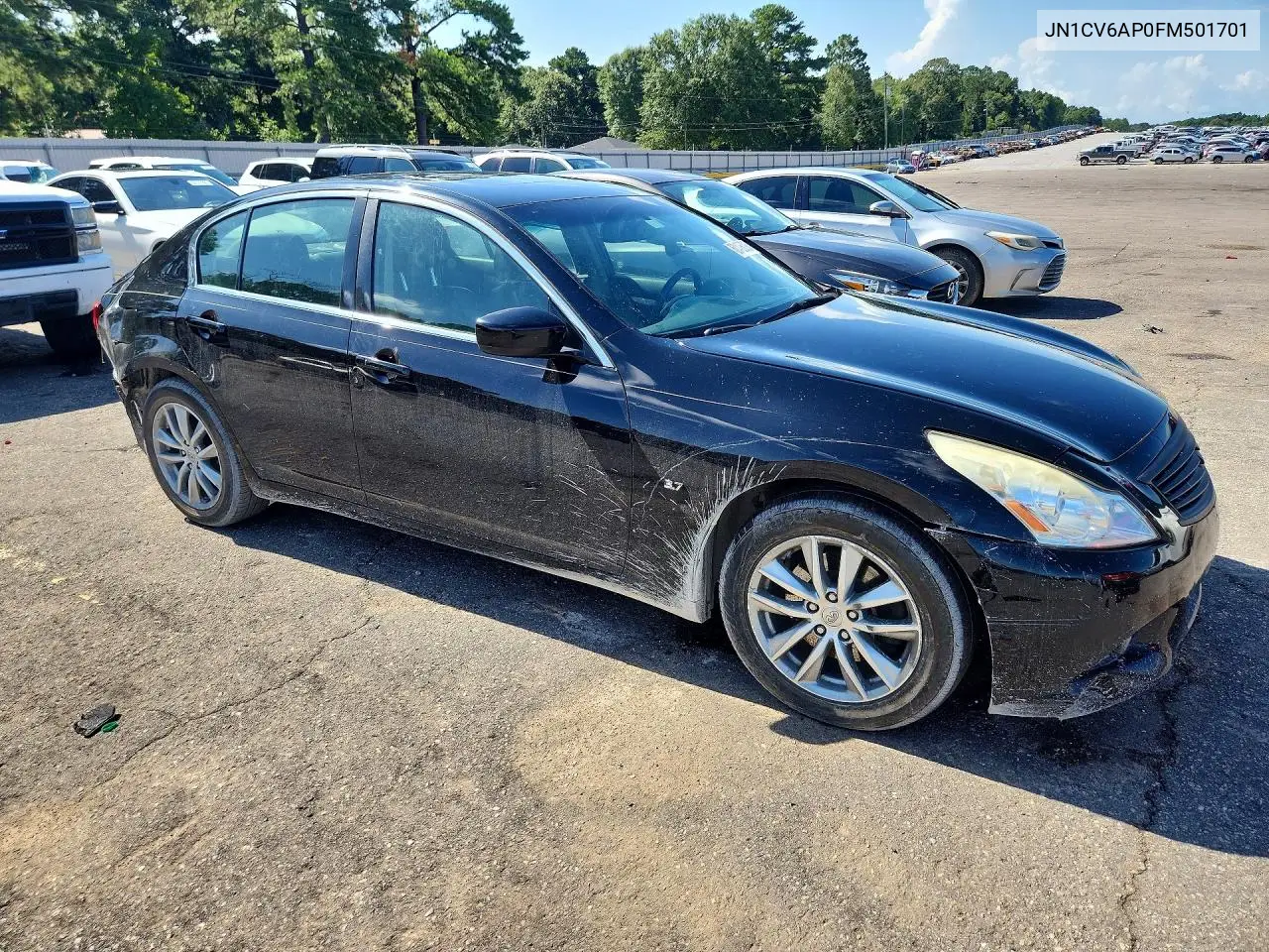 2015 Infiniti Q40 VIN: JN1CV6AP0FM501701 Lot: 60426096