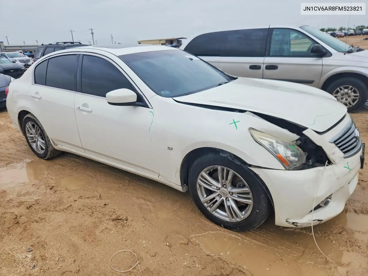 2015 Infiniti Q40 Base VIN: JN1CV6AR8FM523821 Lot: 60637076